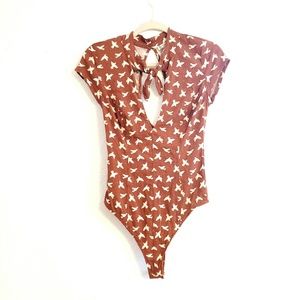 NWT Free people sparrow Body Suite